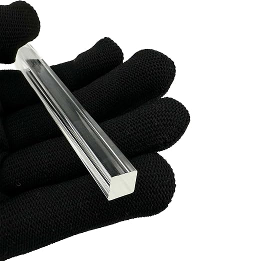 8Pcs Clear Acrylic Square Rods, 8mm x 300mm Transparent Plastic Dowel Sticks - Image 4