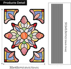 ADD.HERES Window Stickers, ‌Stained Glass Window Privacy Film, UV Blocking - Image 2