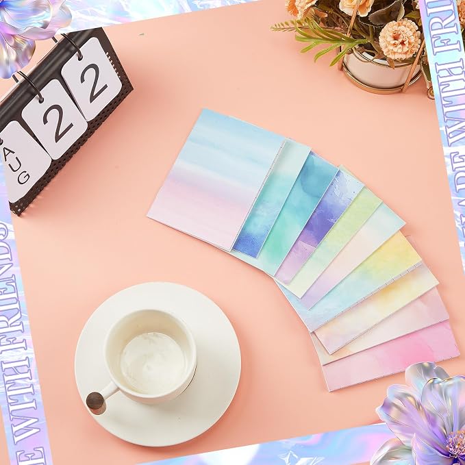 Tenceur 30 Pcs Mini Tie Dye Notebooks Pocket Notepads Bulk Tie Dye Small Memo - Image 6