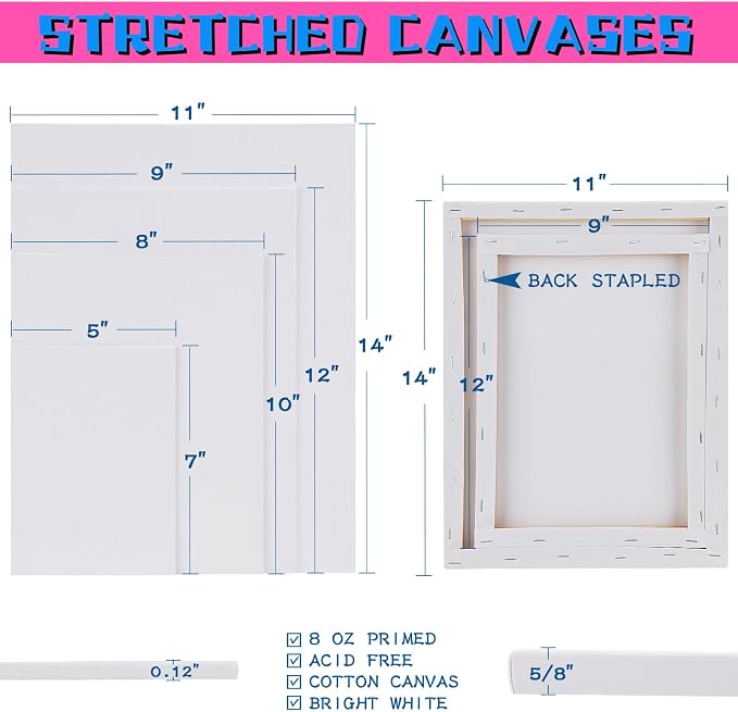 Halobios Canvas Boards for Painting, Canvases for Painting - Image 2