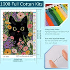Animal Cat Stamped Cross Stitch Kits - Image 2