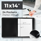 Dunwell 11x14 Art Portfolio Binder - Image 2