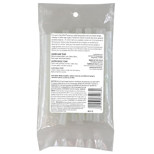 Surebonder CS15 CoolShot Low Temp Glue Sticks, 15 per Pack - Image 2