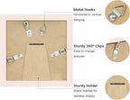 4x4 Picture Frame with Real Glass, Wooden cute 4 x 4 Photo Frame with Wavy Mat - Image 4