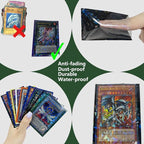 100 Count Purple Card Sleeve for Trading Cards, Perfect Fit Shiny MTG Card - Image 4
