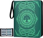 9-Pocket Card Binder for MTG, 720 Double Sided Pocket PU Trading Collection by MTGPRO