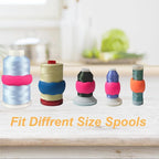 Simthread 100pcs Upgraded Thread Holder/Spool Huggers Compatible - Image 2