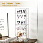 3 Tier Display Case for Collectibles, Storage Container - Image 3