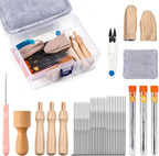 LUDOTEK 75-Piece Complete Needle Felting Tool Set - Image 8