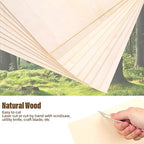 24 Pack Basswood Sheets 1/8, 3 mm Basswood - Image 5