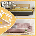 Puzzle Board 2000 Pieces, 41.3"x 27.9" Jigsaw Puzzle Table - Image 4