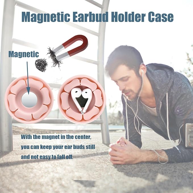 MAIRUI Wired Earbud Case Earphone Headphone Cord Organizer Earbuds Wrap Soft - Image 2