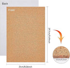BENECREAT 6 Pack Self-Adhesive Cork Sheets Cork Tiles Cork Mat 12x8 Inch - Image 2