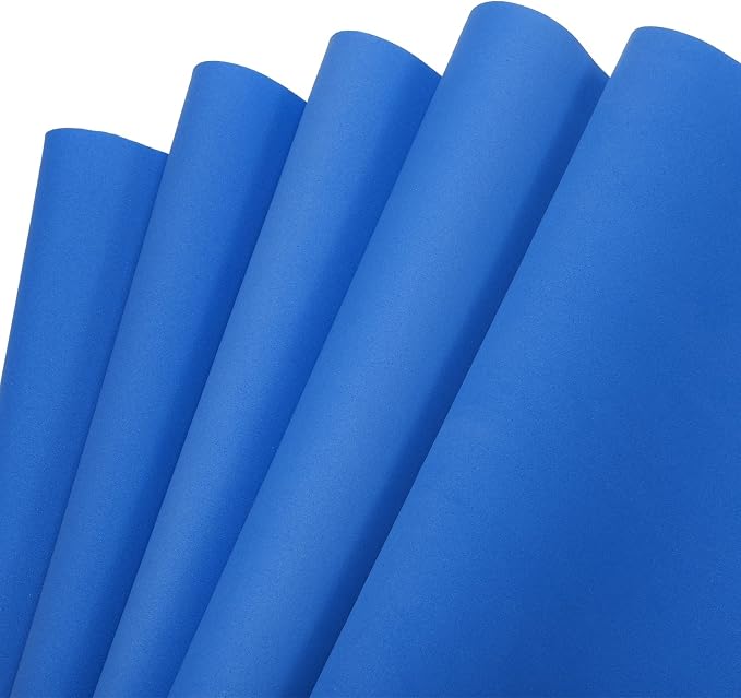 MECCANIXITY EVA Foam Sheets Sky Blue 19.7 Inch x 17.7 Inch 0.8mm Thick Crafts by MECCANIXITY