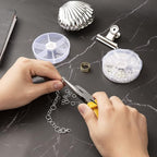 Handyman Crafts Jump Rings Kit With1000PCS Open Jump Rings 40PCS 12mm Lobster - Image 6