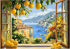 Paint by Numbers Kit for Adults, Lemon Paint by Numbers Kit for Adults Beginners by MANDUN