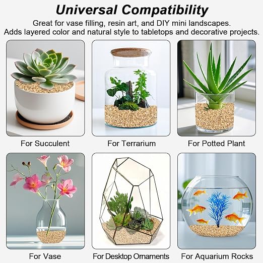 Succulent and Cactus Gravel Pebbles, Landscaping Pebbles, River Rocks, Garden - Image 7