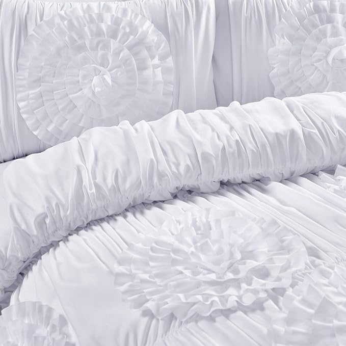 Lush Decor 3 Piece Serena Comforter Set - Image 5
