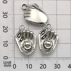Youdiyla 60pcs Baseball Theme Charms Collection - Image 3