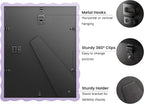 8x10 Picture Frame with Mat for 5x7, Wavy Edge Wooden Real Glass Photo Frame - Image 4