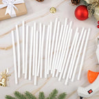 72 Pack White Hot Glue Sticks, Home General Repair, Holiday Gift Crafts - Image 2