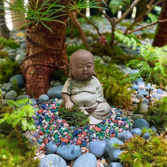 0.88 LB Colored Pea Gravel, Succulent Cactus Topper Dressing Pebbles, 3-5mm | - Image 8