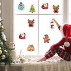 Renbuzhu 36PCS Christmas Crafts Bulk: Xmas Paper Suncatchers DIY Kit - Image 6