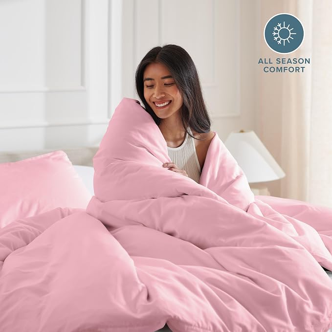Bare Home Bedding Duvet Cover California King Size - Image 3