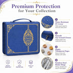 ANKHOH Zippered Coin Collection Book, 200 Pockets and 30 Bill Sleeves | PU - Image 3