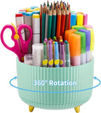 Marbrasse Desk Organizer, 360-Degree Rotating Pen Holder, Desk Organizers and by Marbrasse