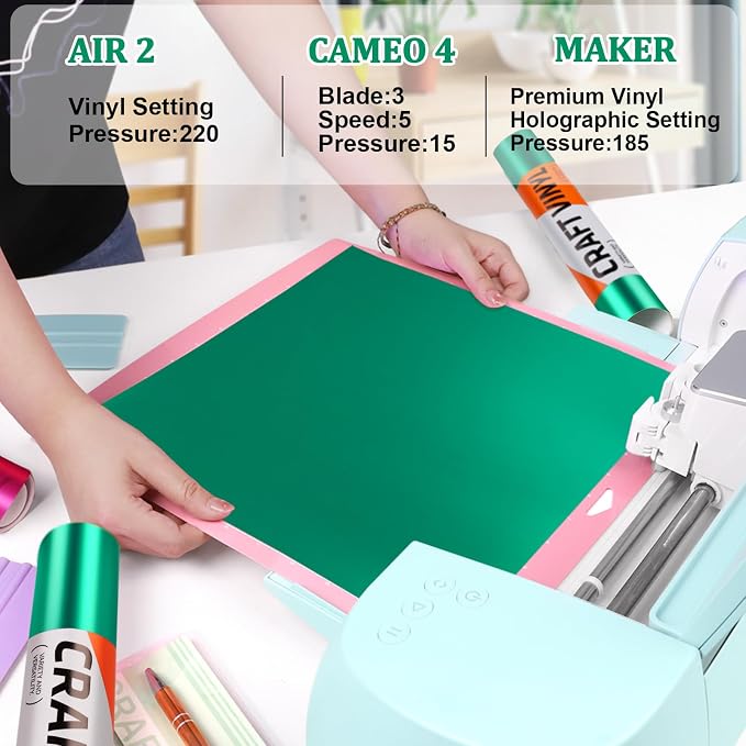 WRAPXPERT Metallic Green Permanent Vinyl, Compatible - Image 5