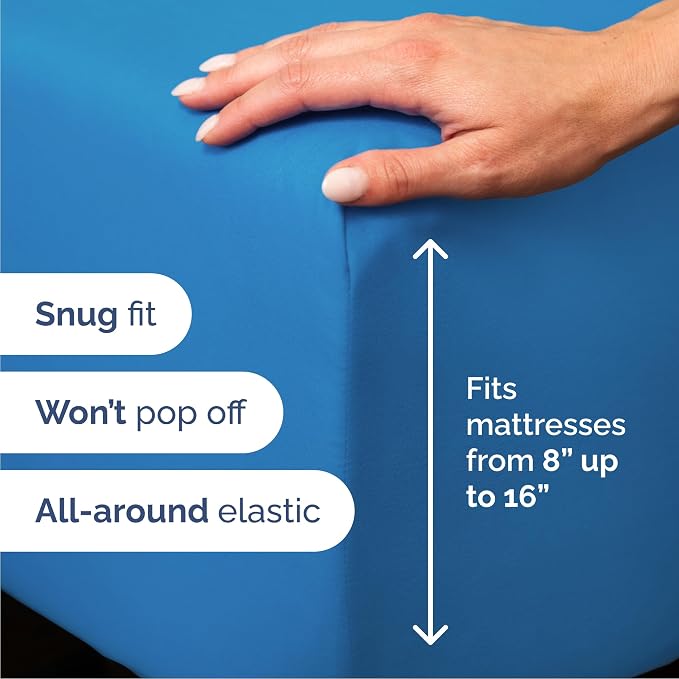 Queen Size 4 Piece Sheet Set - Image 3