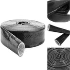 Fuel Line Heat Shield Insulation Heat Shielded Fire Thermo Armor Fire Sleeve - Image 5