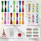 ORIGACH 6 Pcs Cross Stitch Bookmark Kit - Image 2
