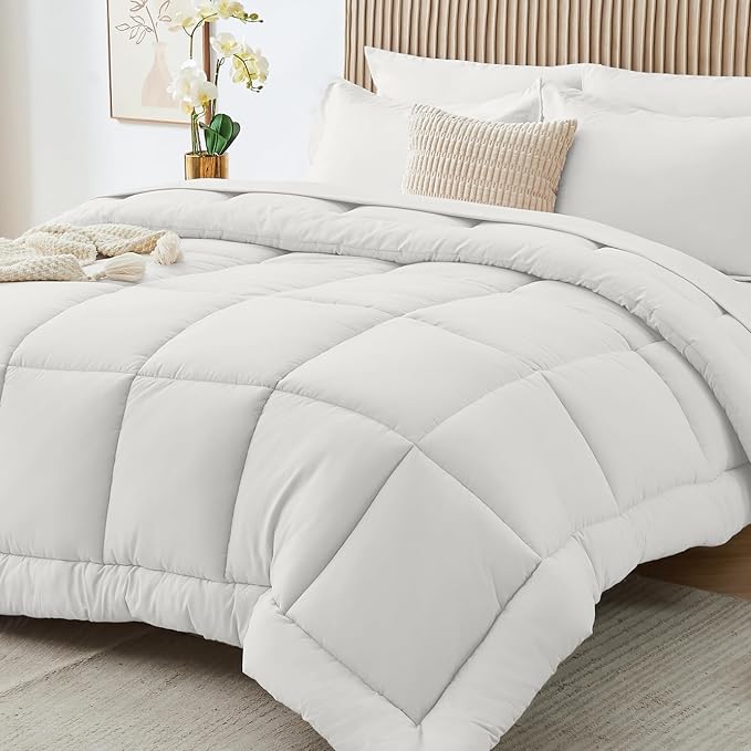 Sasttie Queen Comforter Set, 7 Pieces Bed in a Bag Queen, Complete Bedding Set by SASTTIE