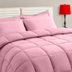 TAIMIT Pink King Size Comforter Set by TAIMITBedingSets