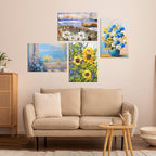 ESRICH Stretched Canvas for Painting, 2 Pack 8x10 Canvas Value Pack, Primed - Image 7