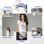 3D Puff Heat Transfer Vinyl 3 Sheets 12"x10"-Silver Color | Puffy Iron On Vinyl - Image 4