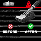 GRILLART Grill Brush and Scraper, Extra Strong BBQ Cleaner Accessories - Image 7