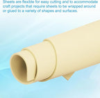 PATIKIL 30 Pack EVA Foam Sheets, Light Yellow - Image 5