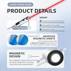 Magnetic Positioning Quilting Light, Sewing Machine Laser Guide, Hands-Free - Image 3
