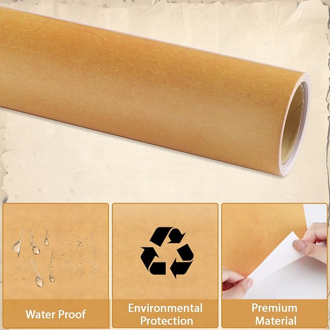 Vintage Parchment Bulletin Board Paper Roll Travel The Map Bulletin Board - Image 4
