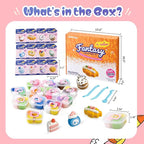 Both idea Air Dry Clay Kit, Cake Theme | 12 Packs, Non-Toxic Kids Gift | School - Image 3