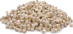 1cm Wood Blocks for Crafts, Natural Pine Small Wood Square Blocks, Wooden Cubes by SIWUCHYE