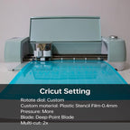 7 Mil Blank Mylar Stencil Sheet, 12 x 12 Inch Clear Plastic Sheets, Acetate - Image 5