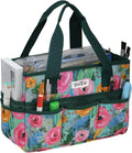 Art Storage Bag, Removable base plate, Open-top Tote by JLDTOP
