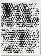 Threetols Dot Embossing Folder, Bubble Background Embossing Folder - Image 2