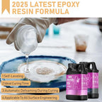 Puduo Epoxy Resin Kit 36OZ，Newly Formulated Crystal Clear Epoxy Resin，Strong - Image 5