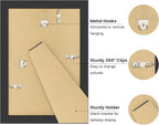 4x6 Picture Frame with Real Glass, Wooden cute 4 x 6 Photo Frame with Wavy Mat - Image 4