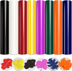 HTVSTD Puff HTV Heat Transfer Vinyl 8 Sheets 12×10in Iron on Vinyl | Puffy by CraftingEveryday